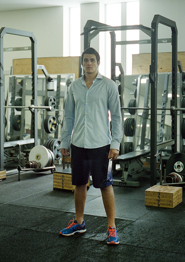 Oxfordシャツの着用3